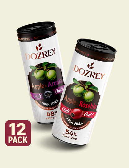 Dvojité balení Chill Out s příchutí šípků a aronie - 12 ks (330 ml)
