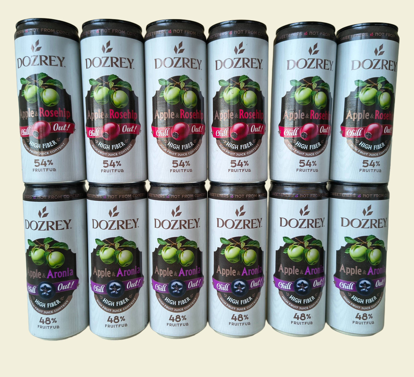 Dvojité balení Chill Out s příchutí šípků a aronie - 12 ks (330 ml)