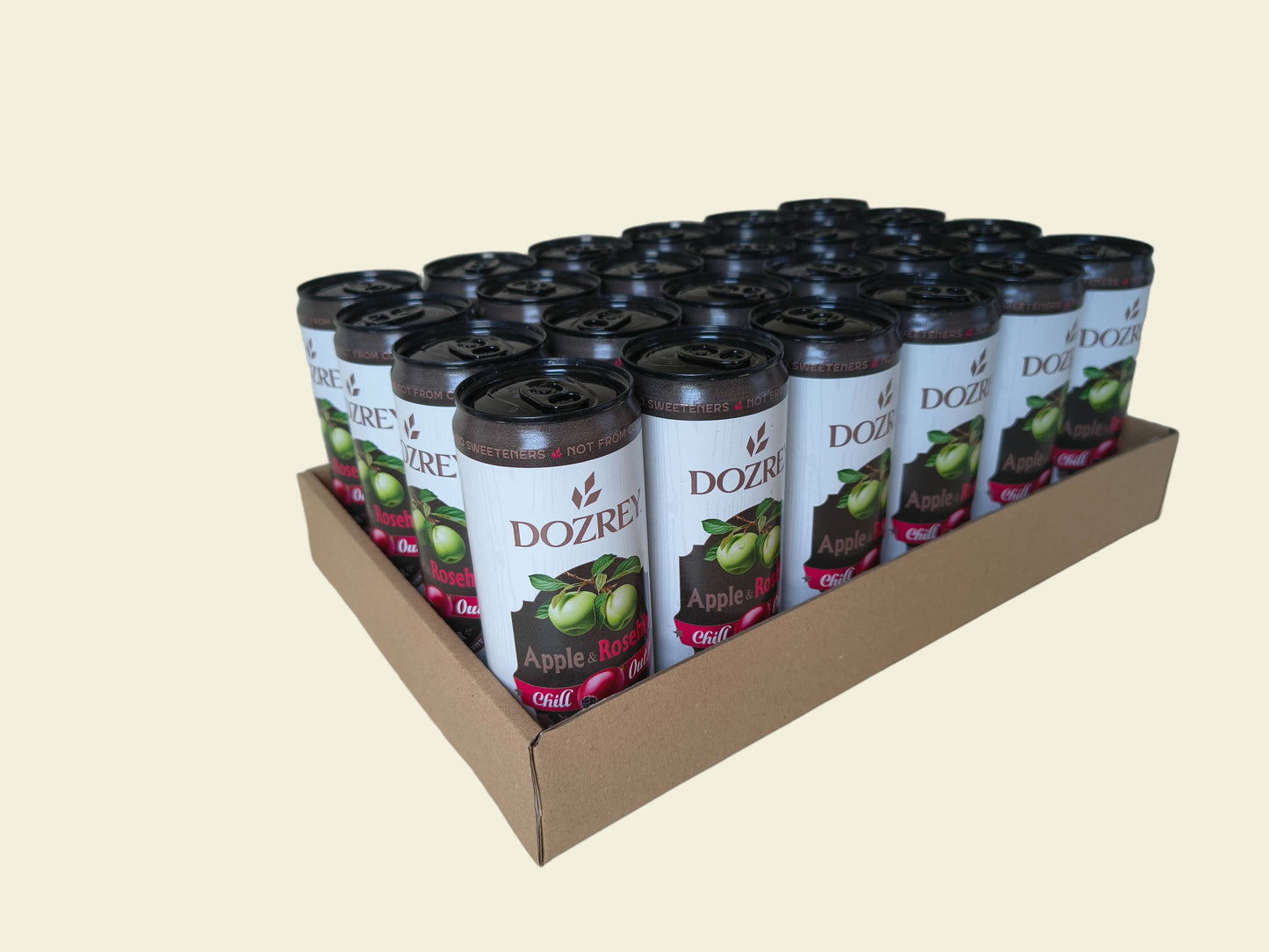 Jablko a šípkový chill out - balení 24 ks (330 ml)