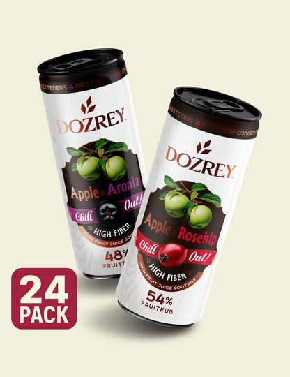 Dvojité balení Chill Out s příchutí šípků a aronie - 24 ks (330 ml)